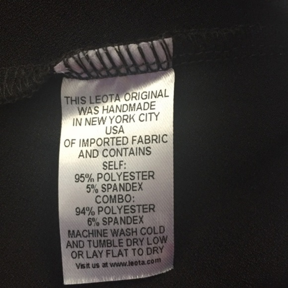 NWT Leota V-Cut 3/4 Sleeves Dress M - Picture 7 of 7